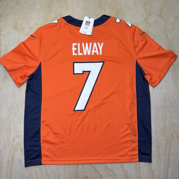 NEW XL John Elway Denver Broncos Nike Game Retired Player Jersey - Picture 12 of 15